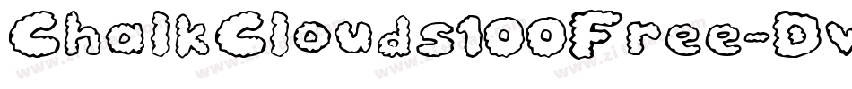 ChalkClouds100Free-Dv4E字体转换