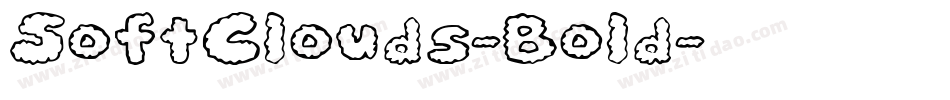 SoftClouds-Bold字体转换