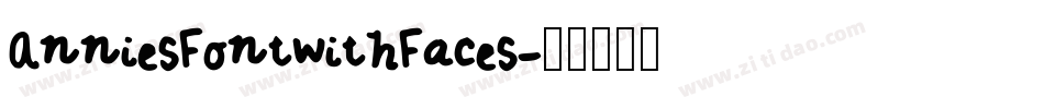AnniesFontwithFaces字体转换
