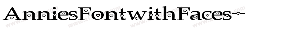 AnniesFontwithFaces字体转换