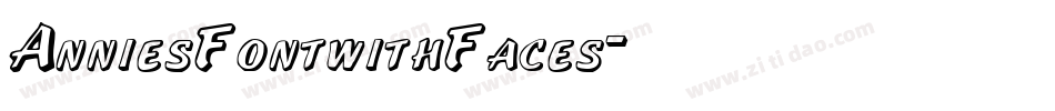 AnniesFontwithFaces字体转换