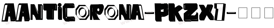 AAntiCorona-PKZx7字体转换