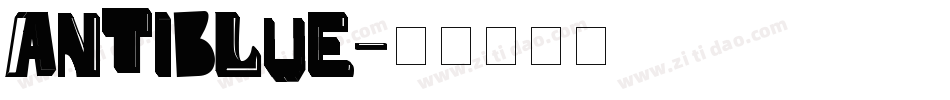 ANTIBLUE字体转换