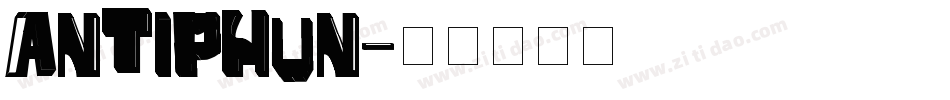ANTIPHUN字体转换