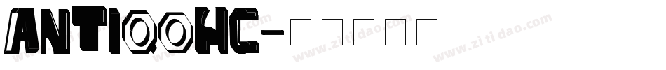 ANTIQOHC字体转换