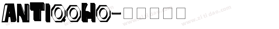 ANTIQOHO字体转换