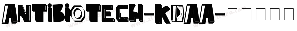 Antibiotech-KdAA字体转换