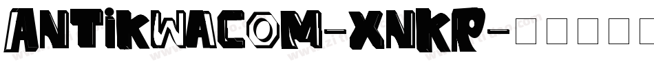 Antikwacom-xnKR字体转换