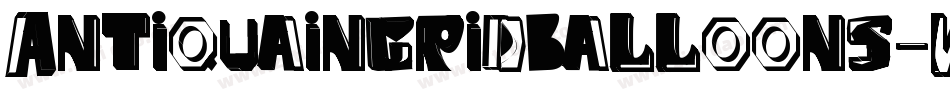 Antiquaingridballoons-WoW9字体转换