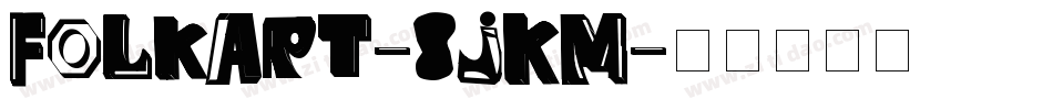 FolkArt-8jKM字体转换