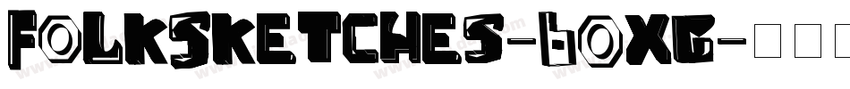 FolkSketches-6Oxg字体转换