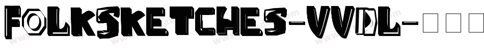 FolkSketches-VVdl字体转换