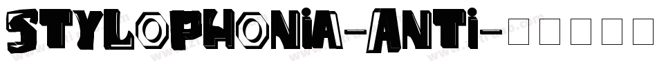 Stylophonia-Anti字体转换