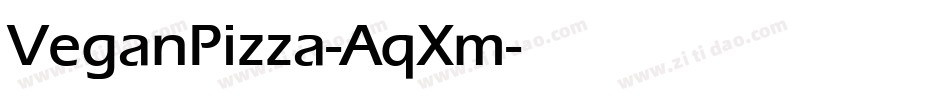 VeganPizza-AqXm字体转换