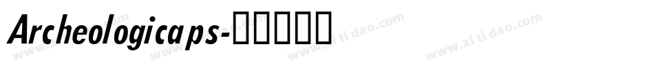 Archeologicaps字体转换