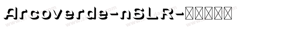 Arcoverde-n6LR字体转换