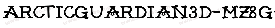 ArcticGuardian3D-mz8G字体转换