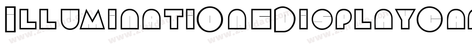 IlluminatiOneDisplayCapsSSi字体转换