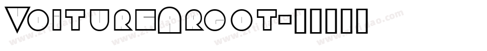 VoitureArgot字体转换