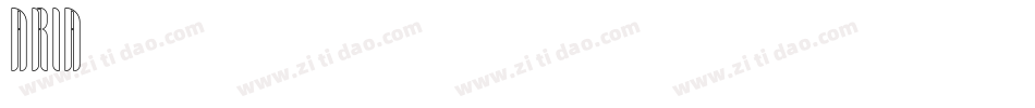 aria字库字体转换