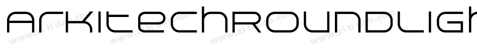 ArkitechRoundLight-ZqDl字体转换