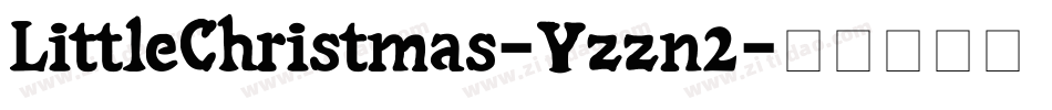 LittleChristmas-Yzzn2字体转换