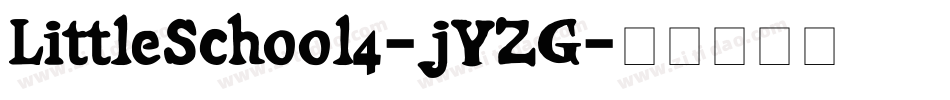 LittleSchool4-jYZG字体转换