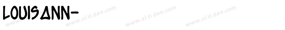 LOUISANN字体转换