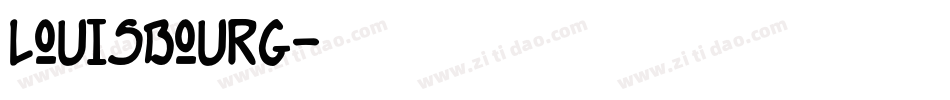 Louisbourg字体转换
