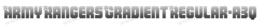 ArmyRangersGradientRegular-a3q9字体转换