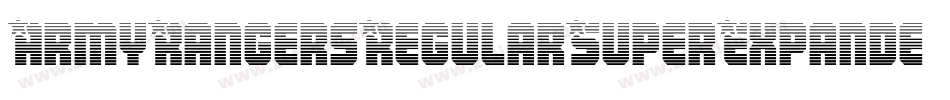 ArmyRangersRegularSuperExpanded-AV5m字体转换