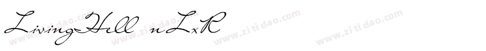 LivingHell-nLxR字体转换