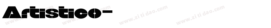 Artistico字体转换