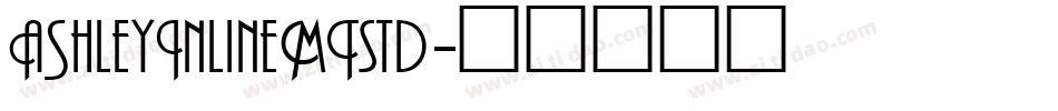 AshleyInlineMTStd字体转换