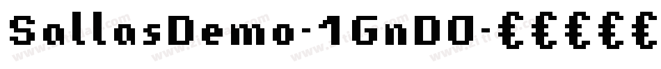 SallasDemo-1GnD0字体转换