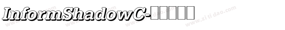 InformShadowC字体转换