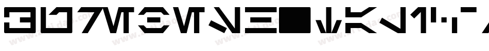 AurebeshItalic-K8pD字体转换