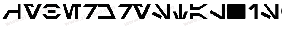 KyberCrystalDisplay-Aurebesh字体转换
