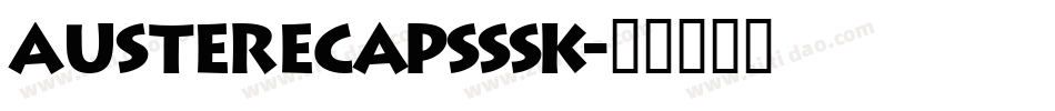 AustereCapsSSK字体转换