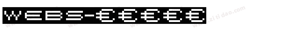 Webs字体转换