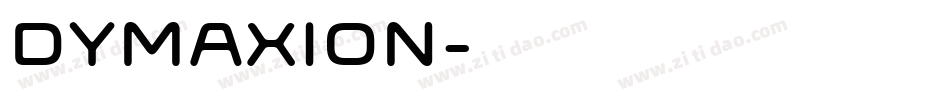 DYMAXION字体转换