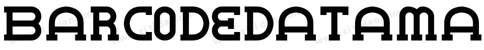 Barcodedatamatrix字体转换