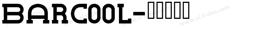 Barcool字体转换
