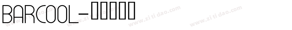 Barcool字体转换
