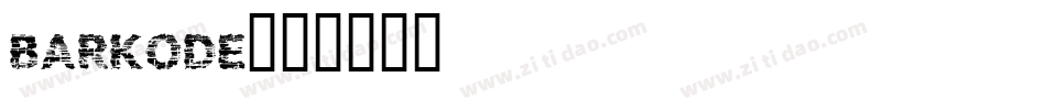 Barkode字体转换