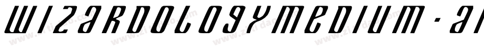 WizardologyMedium-a17K字体转换