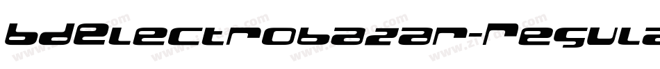 BDElectrobazar-Regular字体转换