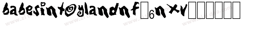 BabesInToylandNf-6nxv字体转换