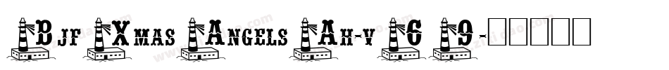 BjfXmasAngelsAh-v69字体转换