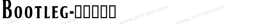 bootleg字体转换